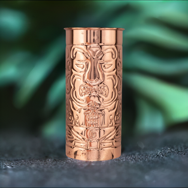 The Legends of Hawaii Copper Tiki Mug ~ Kanaloa ~-Barware-Prince of Scots-00810032752507-TikiKanaloa-Prince of Scots