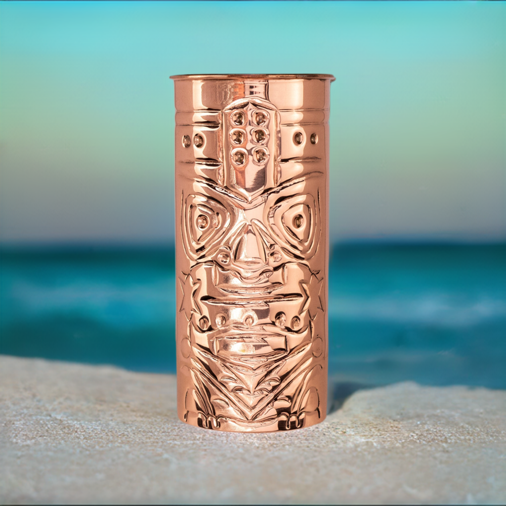 The Legends of Hawaii Copper Tiki Mug ~ Ku ~-Barware-Prince of Scots-810032752491-TikiKu-Prince of Scots