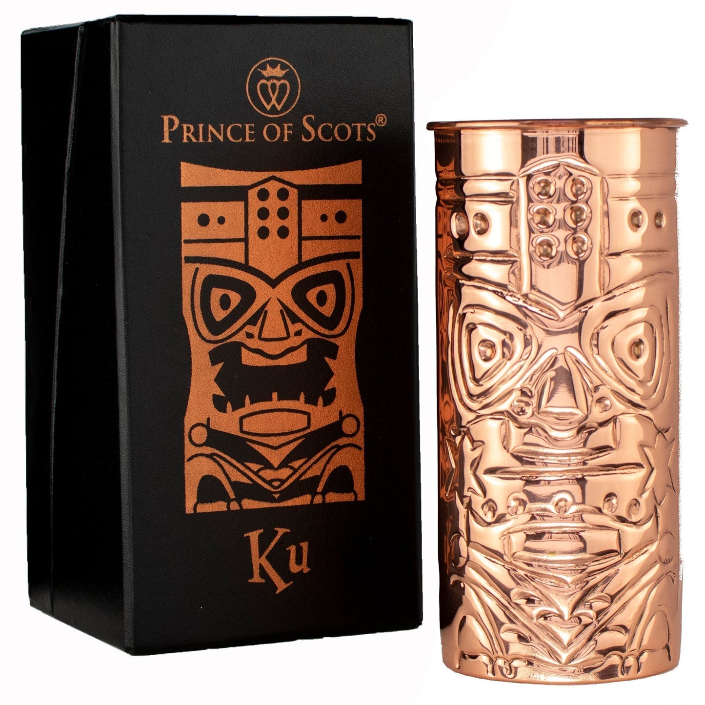 The Legends of Hawaii Copper Tiki Mug ~ Ku ~-Barware-810032752491-TikiKu-Prince of Scots