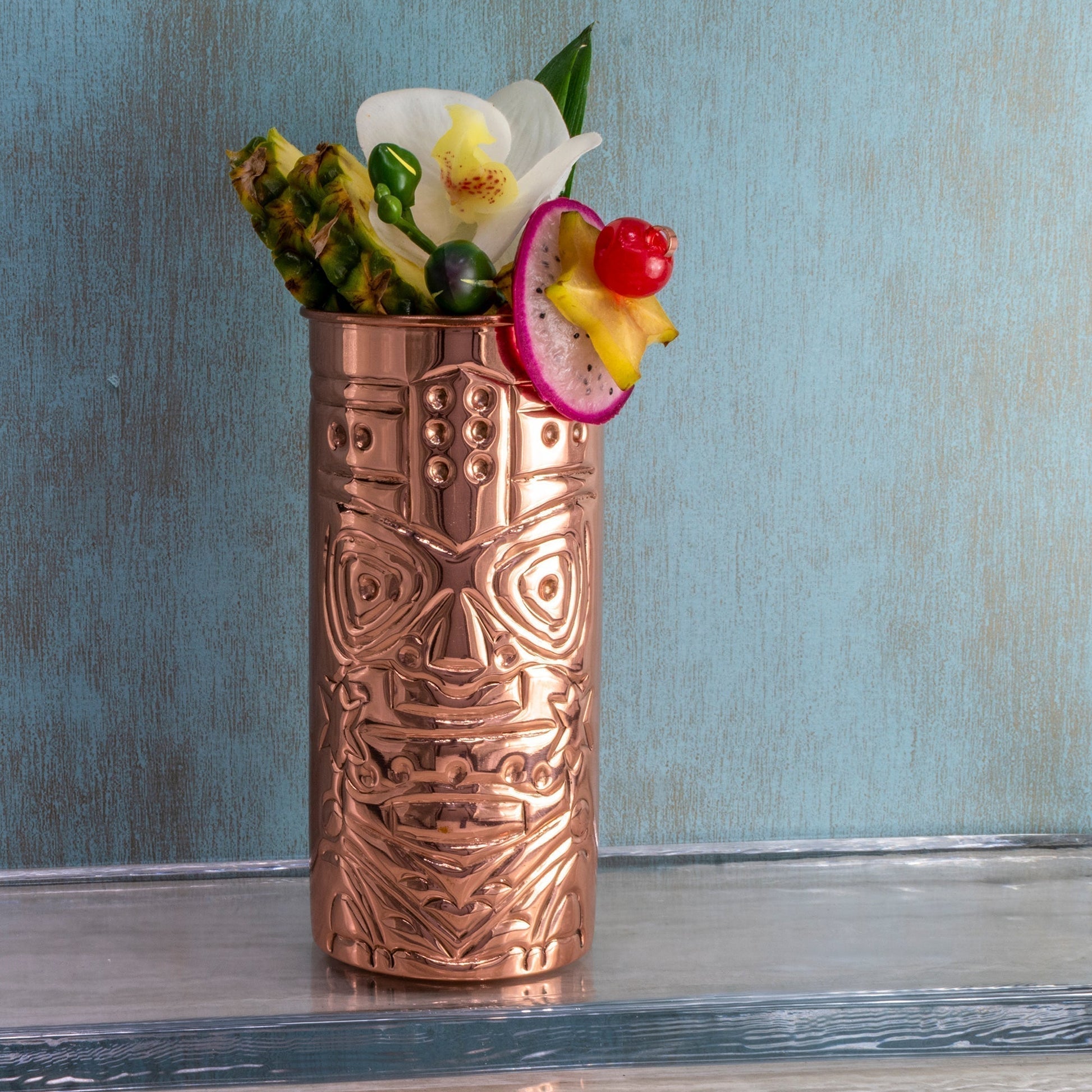 The Legends of Hawaii Copper Tiki Mug ~ Ku ~-Barware-810032752491-TikiKu-Prince of Scots