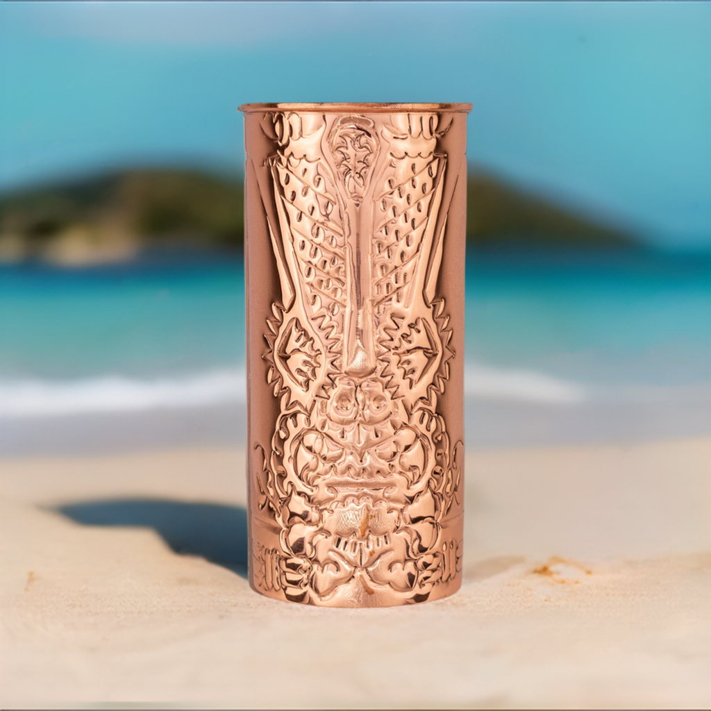 The Legends of Hawaii Copper Tiki Mug ~ Lona ~-Barware-Prince of Scots-810032752514-TikiLona-Prince of Scots