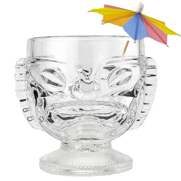 The Original Happy/Sad Tiki Glass Party in a Box-Gifts-Prince of Scots-810032753979-TikiGlass-Happy/SadBOX-Prince of Scots