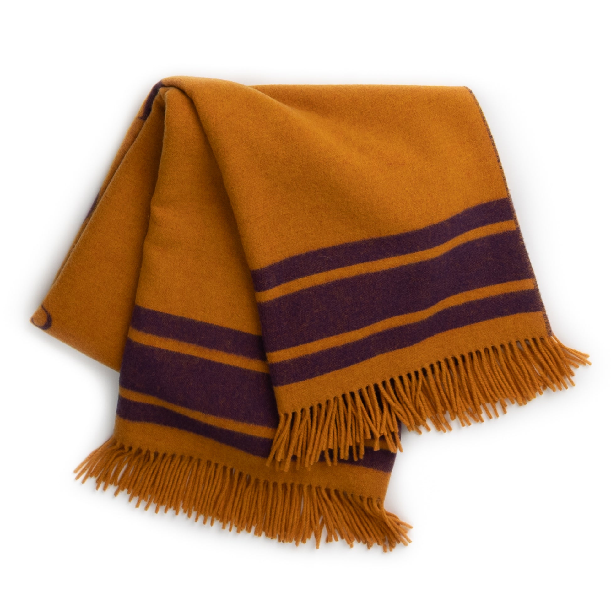 The Polo Challenge Throw – Extra-Fine Italian Merino Wool | 56" x 72"-Throws and Blankets-[bar code]-Prince of Scots