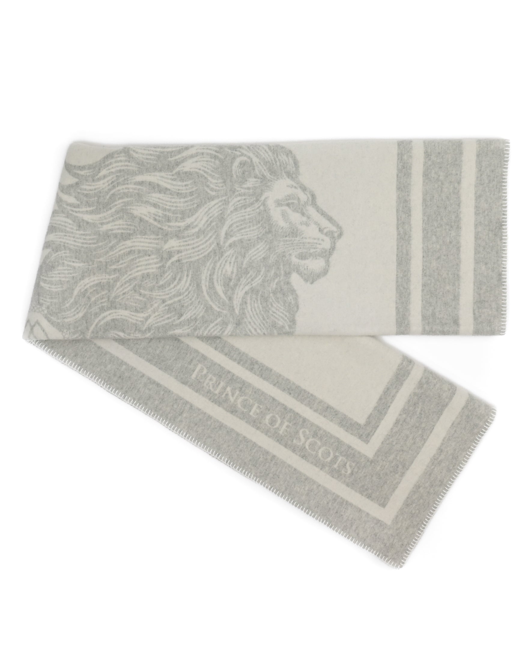 The Royal Mane Throw – Extra-Fine Italian Merino Wool | 57" x 69"-Throws and Blankets-[bar code]-Prince of Scots