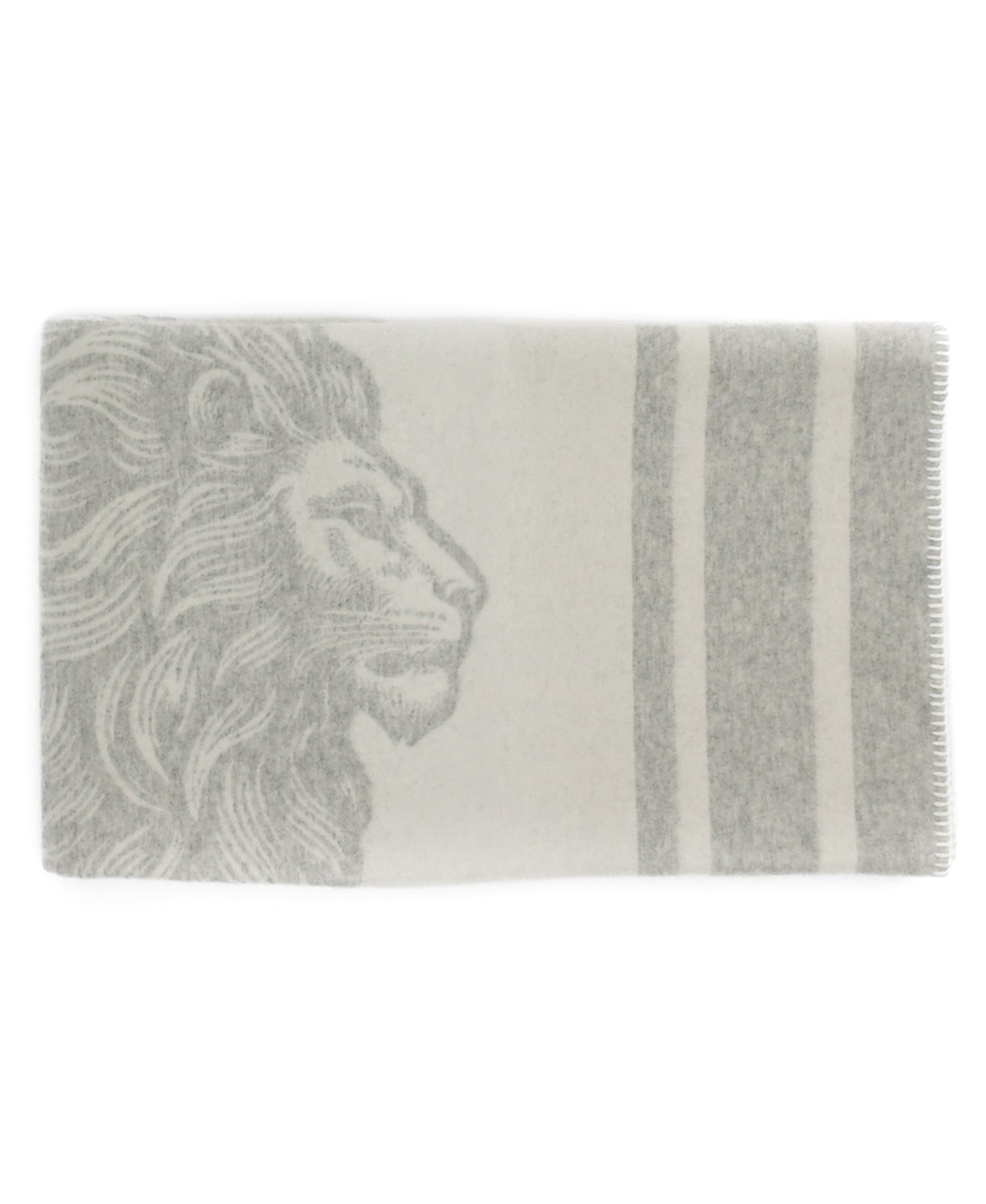The Royal Mane Throw – Extra-Fine Italian Merino Wool | 57" x 69"-Throws and Blankets-[bar code]-Prince of Scots