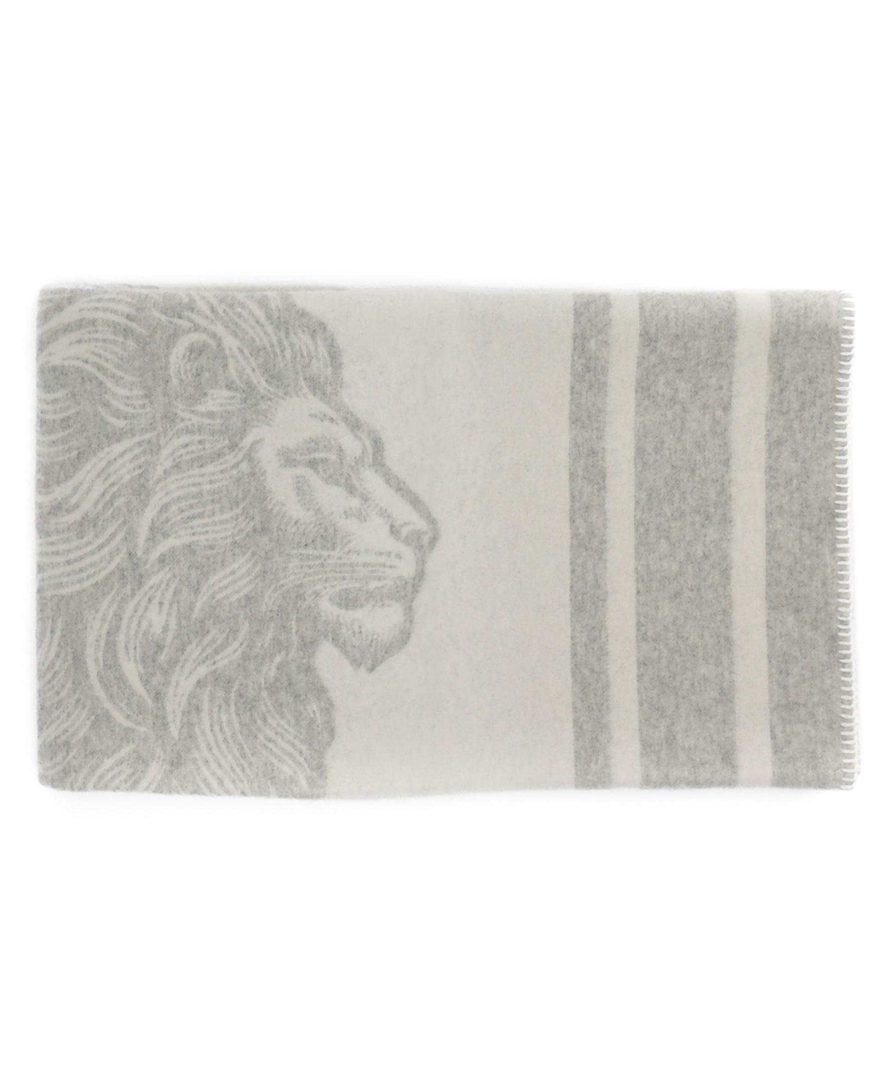 The Royal Mane Throw – Extra-Fine Italian Merino Wool | 57" x 69"-Throws and Blankets-[bar code]-Prince of Scots