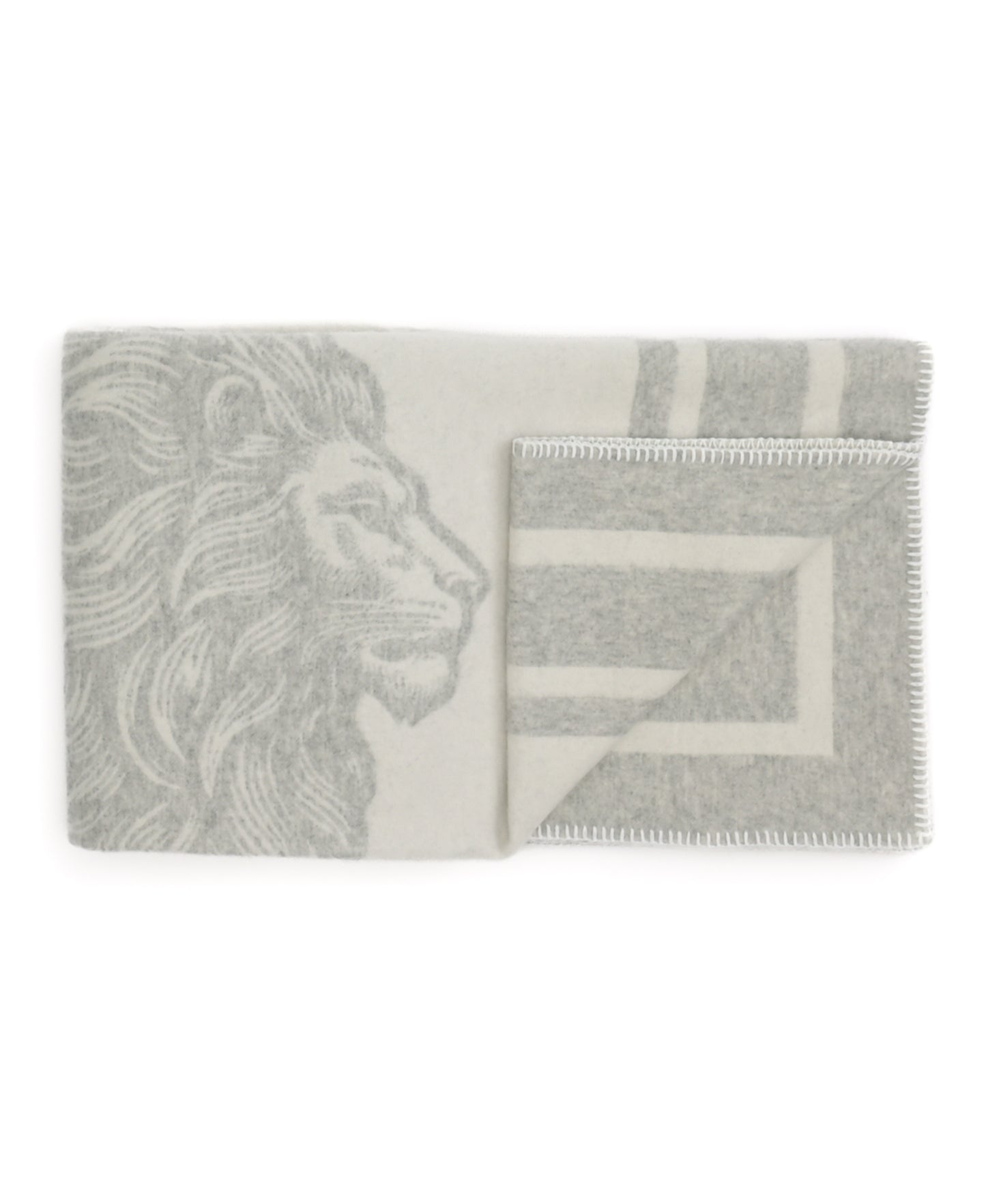The Royal Mane Throw – Extra-Fine Italian Merino Wool | 57" x 69"-Throws and Blankets-[bar code]-Prince of Scots