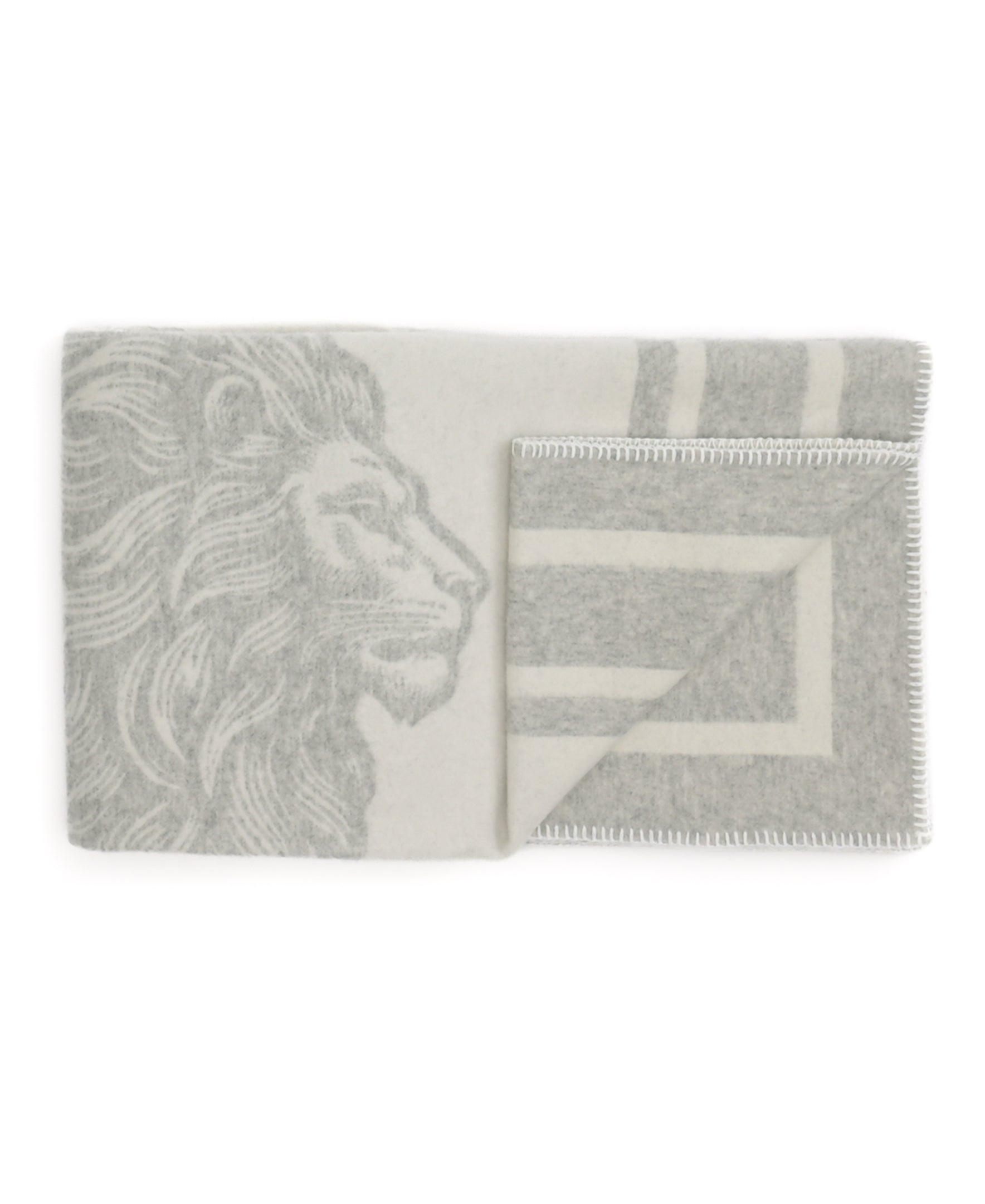 The Royal Mane Throw – Extra-Fine Italian Merino Wool | 57" x 69"-Throws and Blankets-[bar code]-Prince of Scots