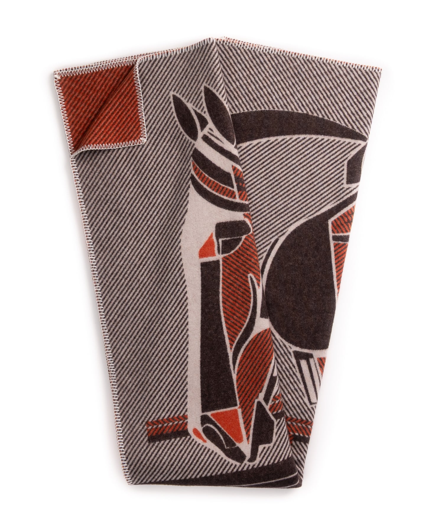 The Thoroughbred Throw – Extra-Fine Italian Merino Wool | 57" x 74"-Throws and Blankets-[bar code]-Prince of Scots