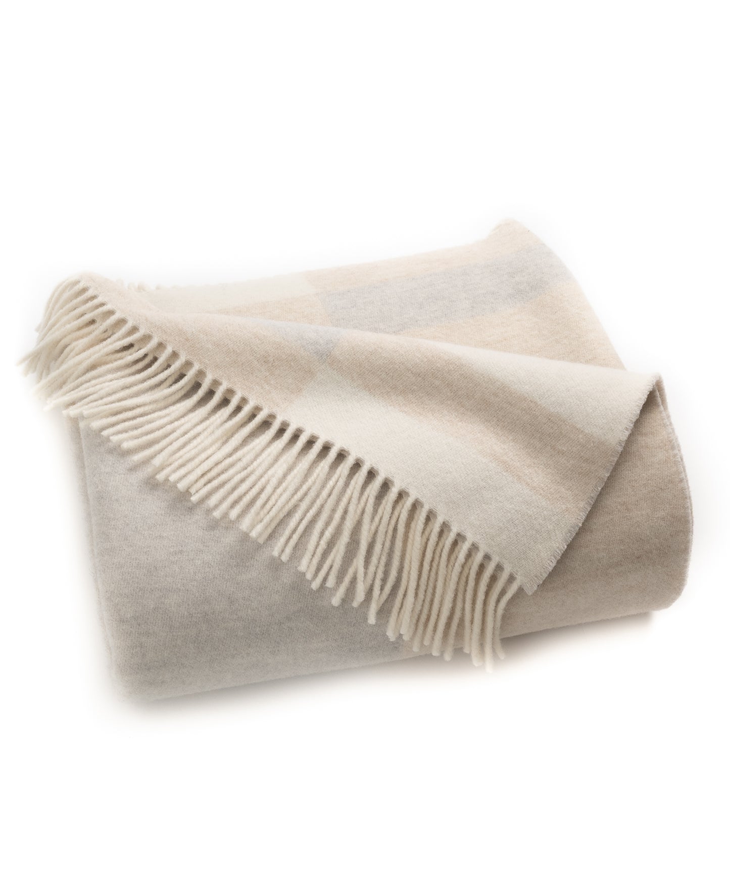 Thistle Reign Reversible Throw – Extra-Fine Italian Merino Wool | 56" x 72"-Blankets-[bar code]-Prince of Scots