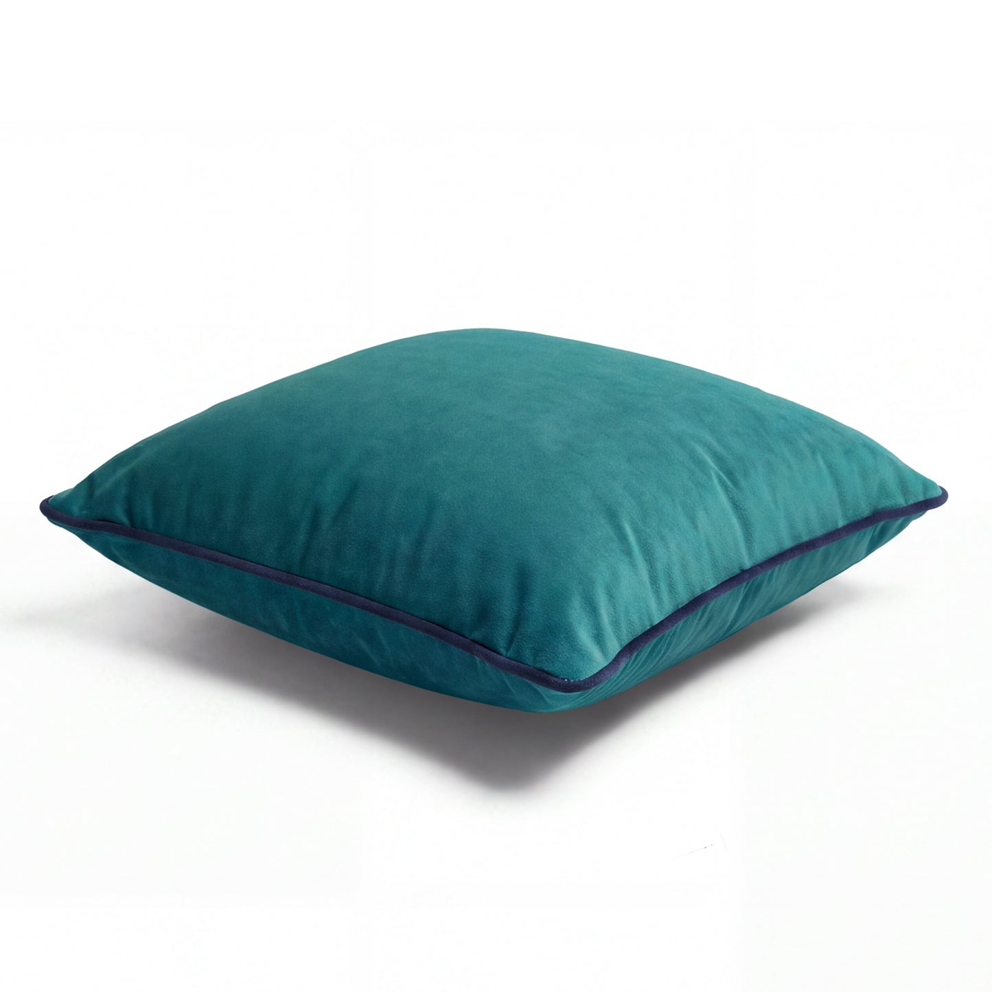 Southampton Home Velvet Pillow 22" x 22" ~ Sapphire