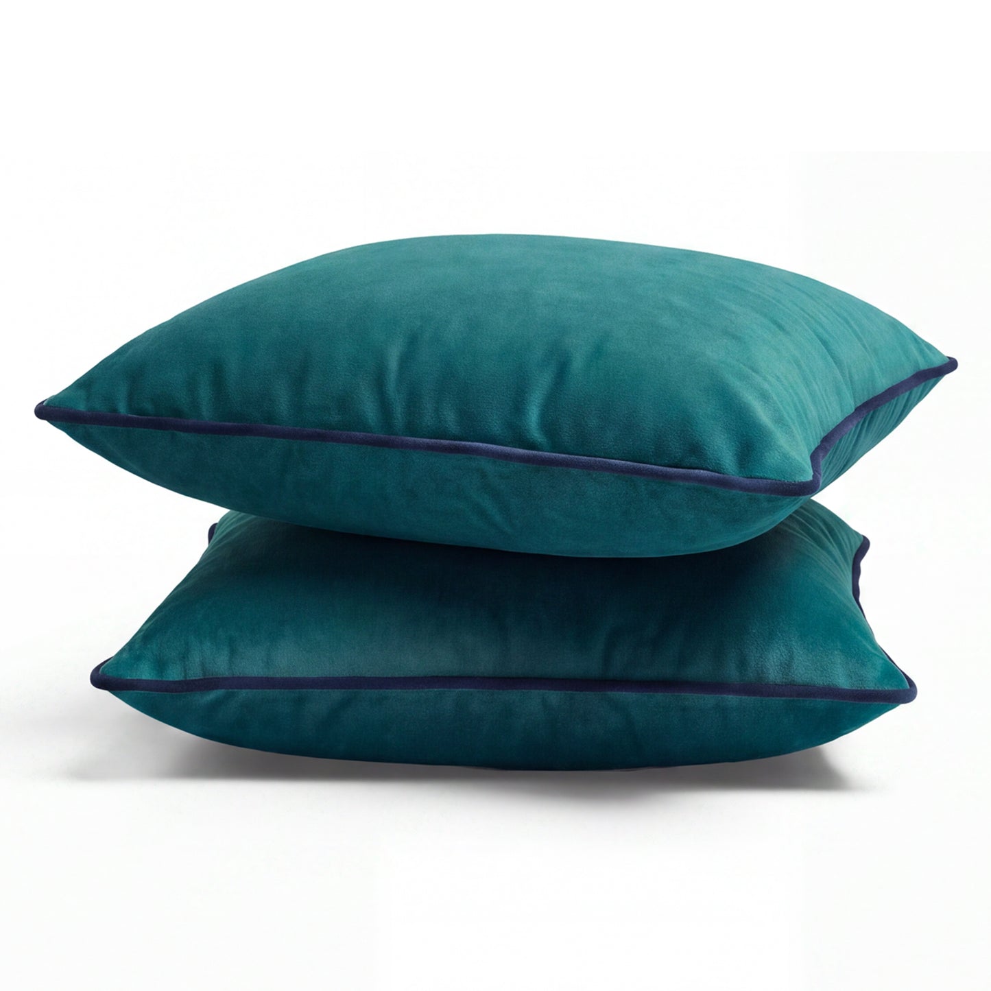 Southampton Home Velvet Pillow 22" x 22" ~ Sapphire