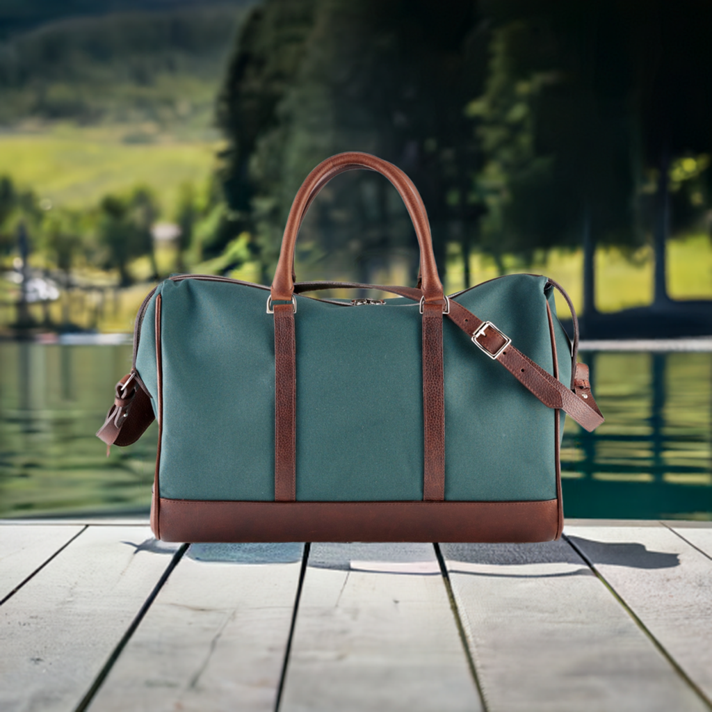 WANDERLUST Weekender ~ Classic Green-Luggage-[bar code]-WanderGreenWeekender-Prince of Scots