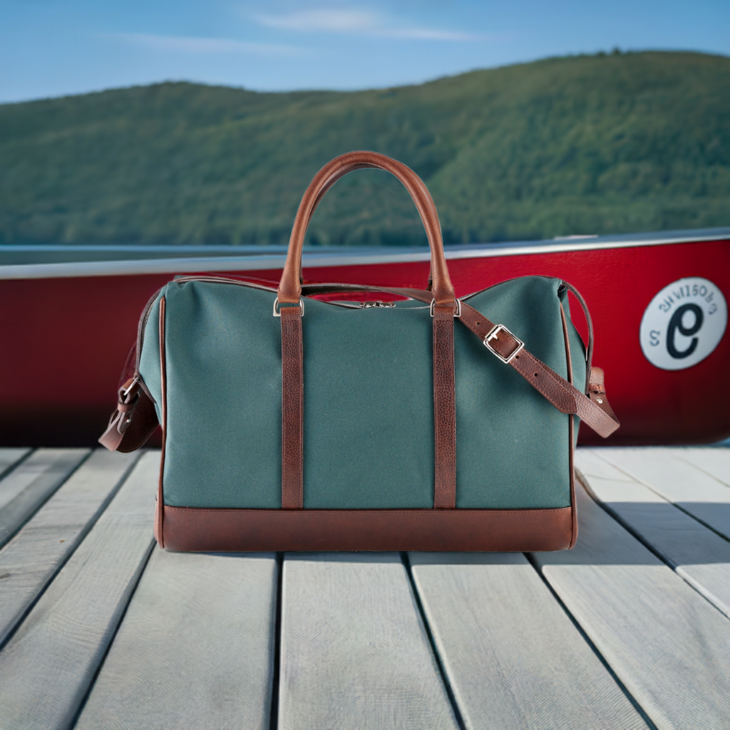 WANDERLUST Weekender ~ Classic Green-Luggage-[bar code]-WanderGreenWeekender-Prince of Scots