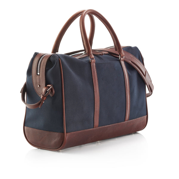 WANDERLUST Weekender ~ Classic Navy-Luggage-[bar code]-WanderNavyWeekender-Prince of Scots