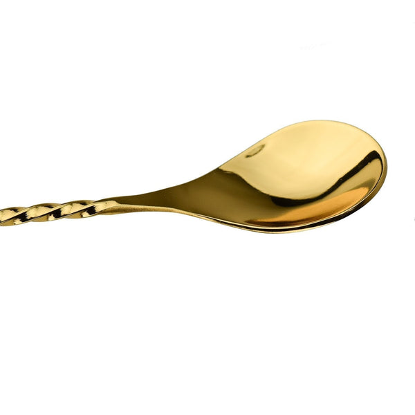 Prince of Scots 24K Gold-Plate Tear Drop Bar Spoon-Barware-Prince of Scots-Prince of Scots