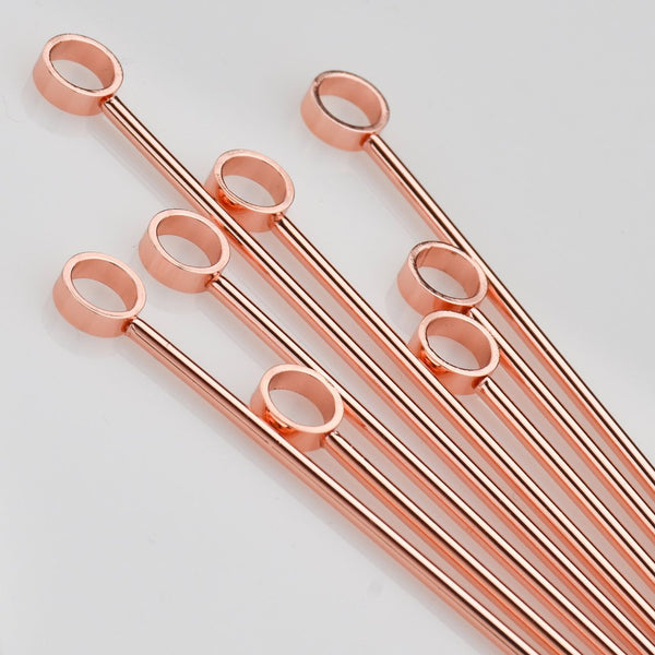 Prince of Scots 8-Pack Professional XL-Cocktail Picks (Copper in Gift Box)-Barware-810032752910-CopperPick8Box-Prince of Scots