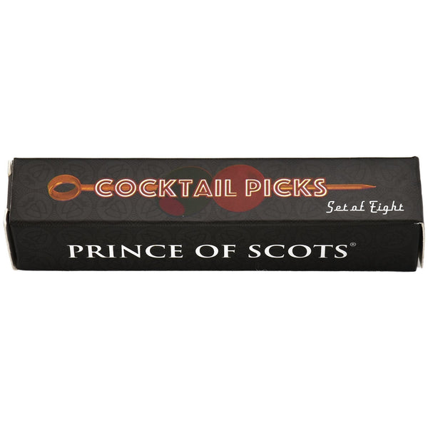Prince of Scots 8-Pack Professional XL-Cocktail Picks (Gold)-Barware-Prince of Scots-Prince of Scots