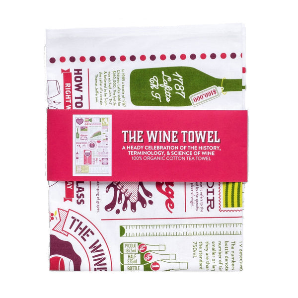 The Wine Lovers Tea Towel-Barware-Stuart Gardiner Design-Prince of Scots