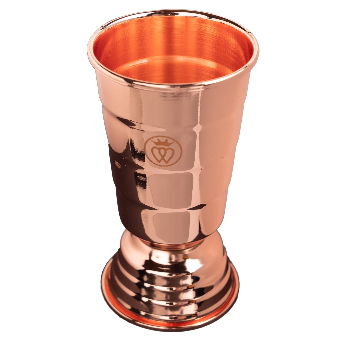 Art Deco Double-Sided 8 Stepped Jigger ~ Copper ~-Prince of Scots-810032753139-8StepCopper-Prince of Scots