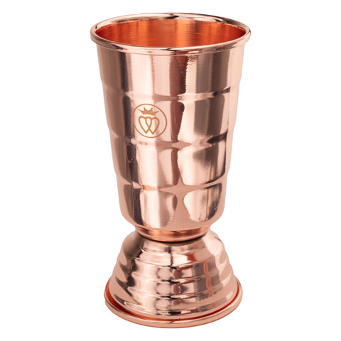 Art Deco Double-Sided 8 Stepped Jigger ~ Copper ~-Prince of Scots-810032753139-8StepCopper-Prince of Scots
