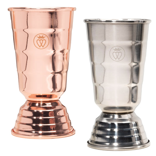 Art Deco Double-Sided 8 Stepped Jigger ~ Duo Gift Set ~-Barware-Prince of Scots-00810032753146-8StepGiftSet-Prince of Scots