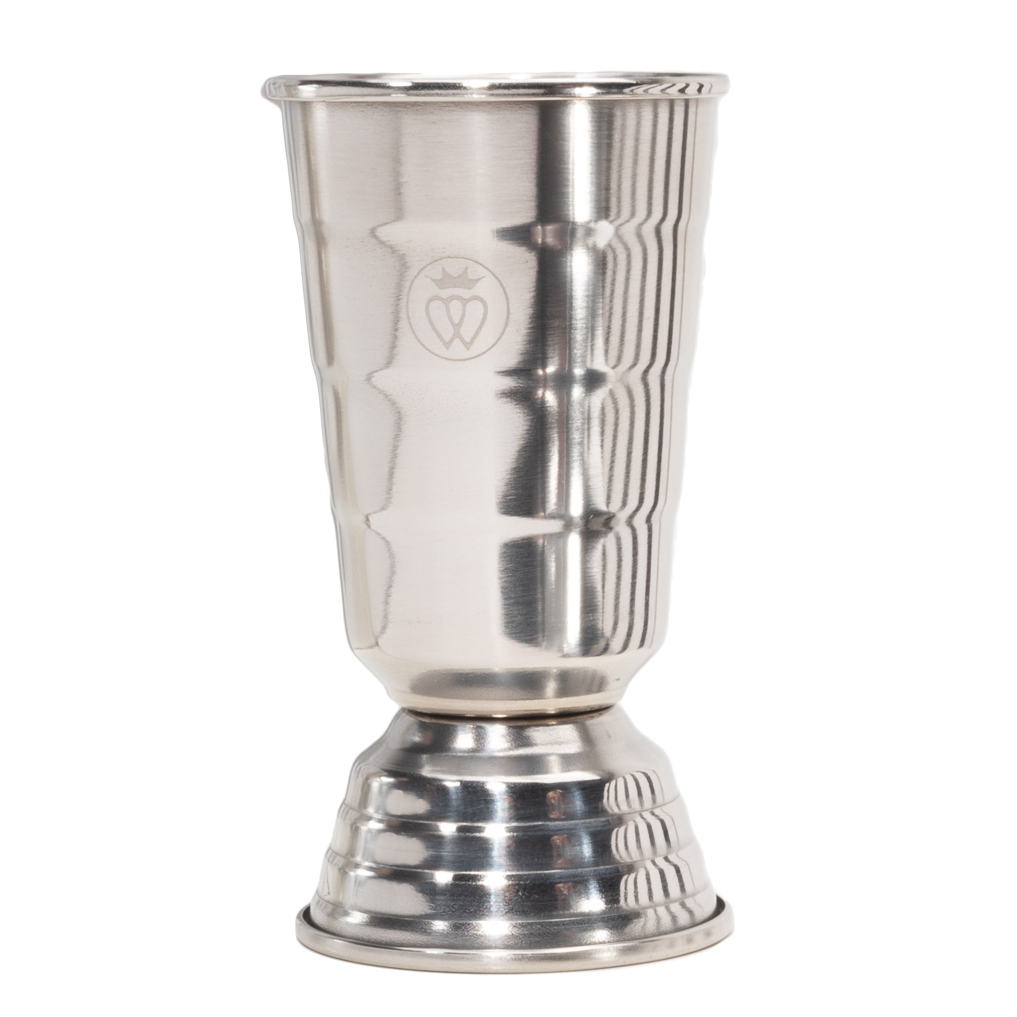 Art Deco Double-Sided 8 Stepped Jigger ~ Silver ~ – Prince of Scots