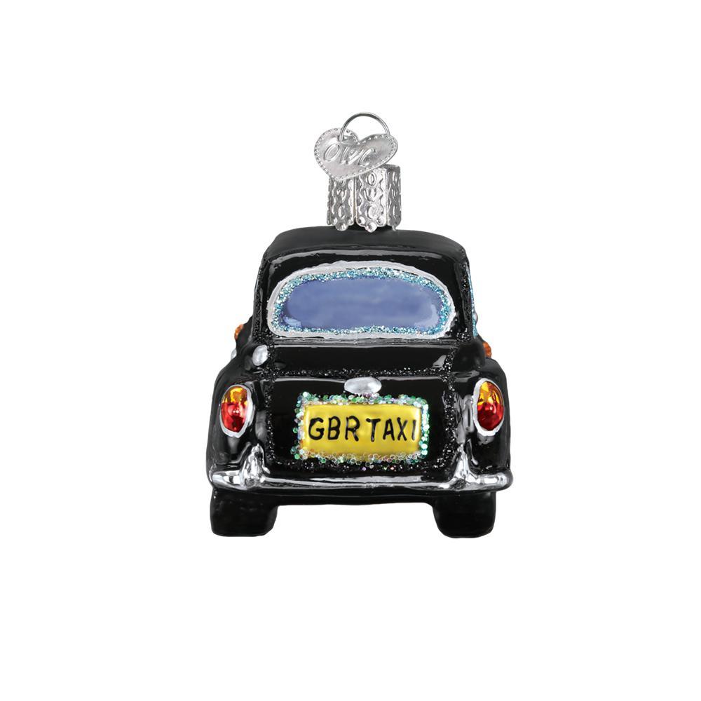 Classic British Taxi Ornament-Home-Old World Christmas-Prince of Scots