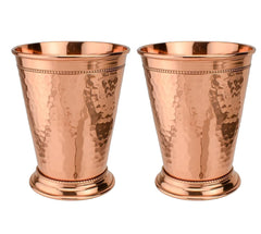 Hammered Copper Ice Tea Tumbler – Prince of Scots