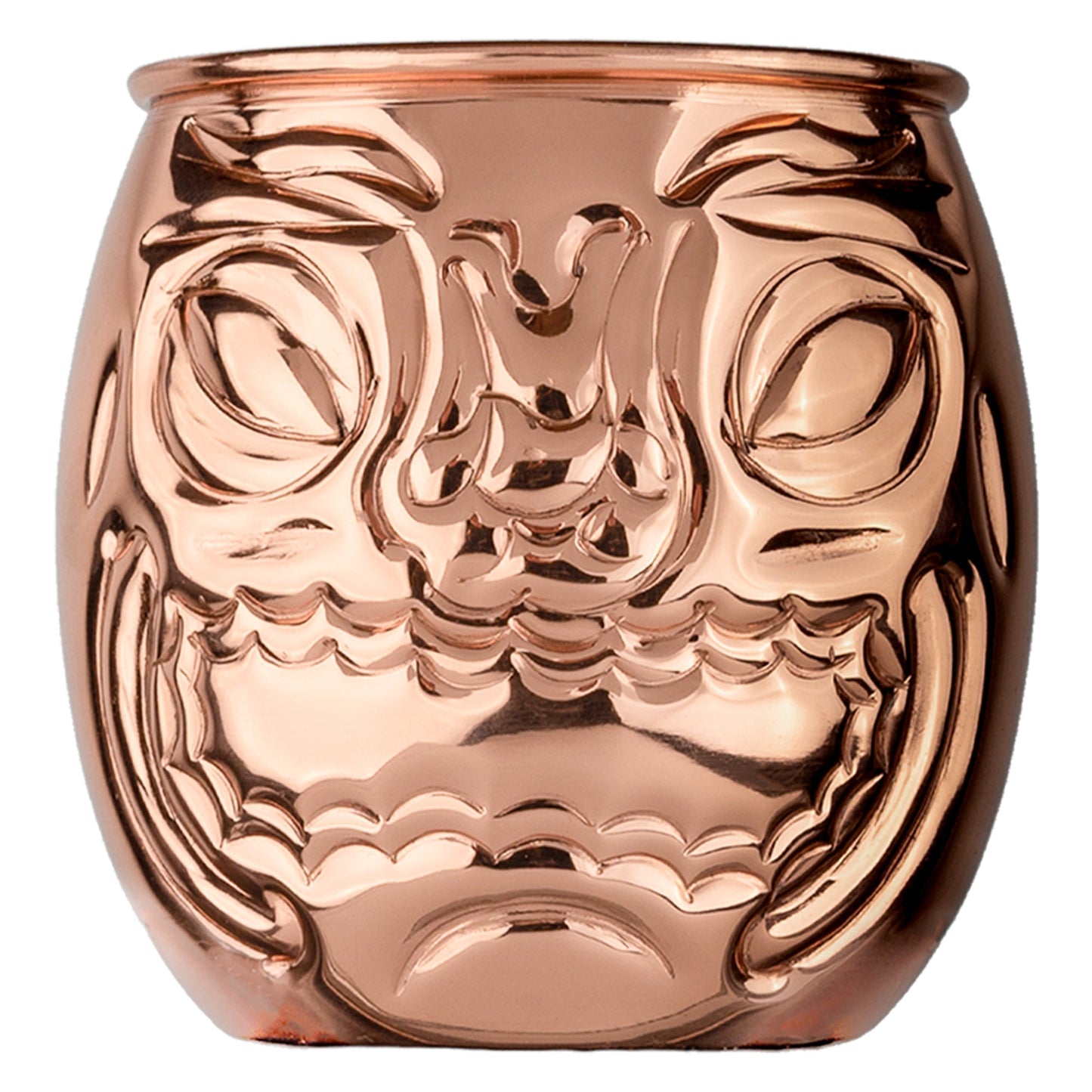 Prince of Scots Happy/Sad Copper Barrel Tiki Mug-Barware-810032752958-HappySadMug-Prince of Scots