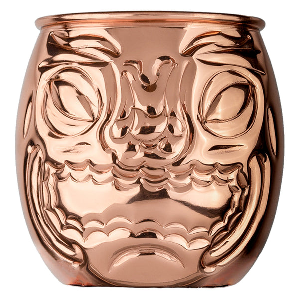 Prince of Scots Happy/Sad Copper Barrel Tiki Mug-Barware-810032752958-HappySadMug-Prince of Scots