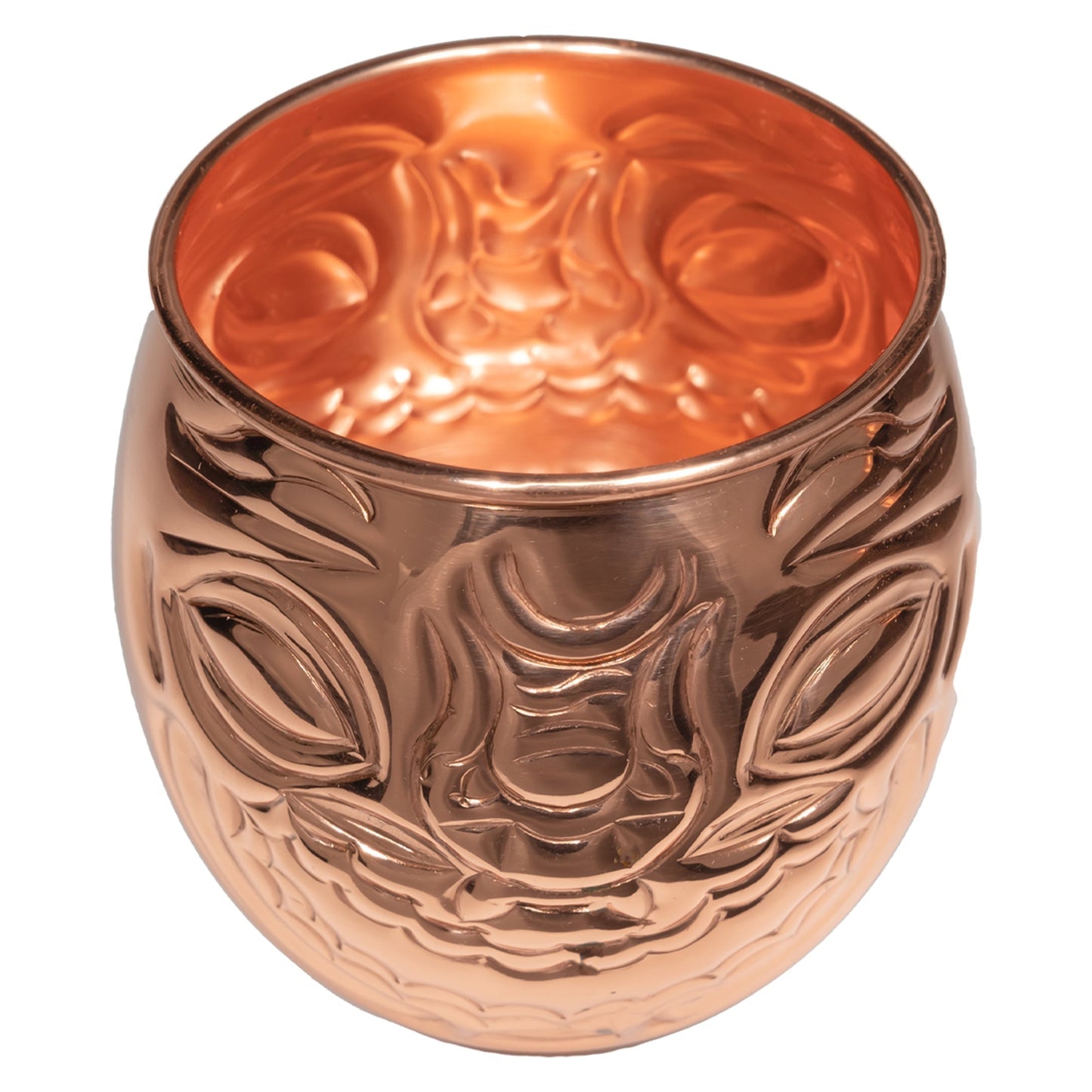 Prince of Scots Happy/Sad Copper Barrel Tiki Mug-Barware-810032752958-HappySadMug-Prince of Scots