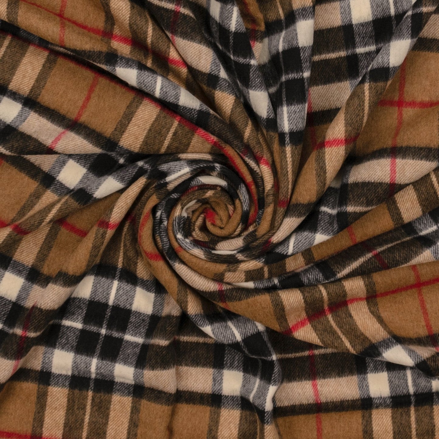 Prince of Scots Highland Tartan Tweed Merino Wool Throw ~ Camel Thompson ~-Prince of Scots-Prince of Scots