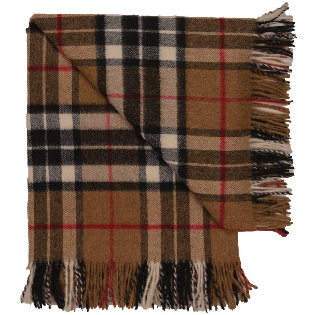 Highland Tartan Tweed Merino Wool Throw ~ Camel Thompson ~ – Prince of ...
