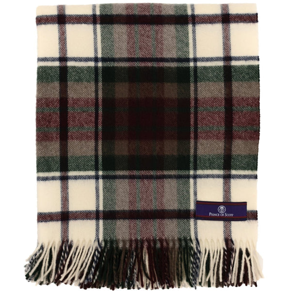 Highland Tartan Tweed Merino Wool Throw ~ Dress Macduff ~ – Prince of Scots