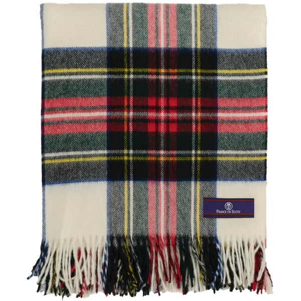 Highland Tartan Tweed Merino Wool Throw ~ Dress Stewart ~ – Prince of Scots