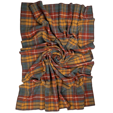 Prince of Scots Highland Tweeds BIG Throw ~ Antique Buchanan ~-Throws and Blankets-810032753023-BIGThrowAntiqueBuch-Prince of Scots