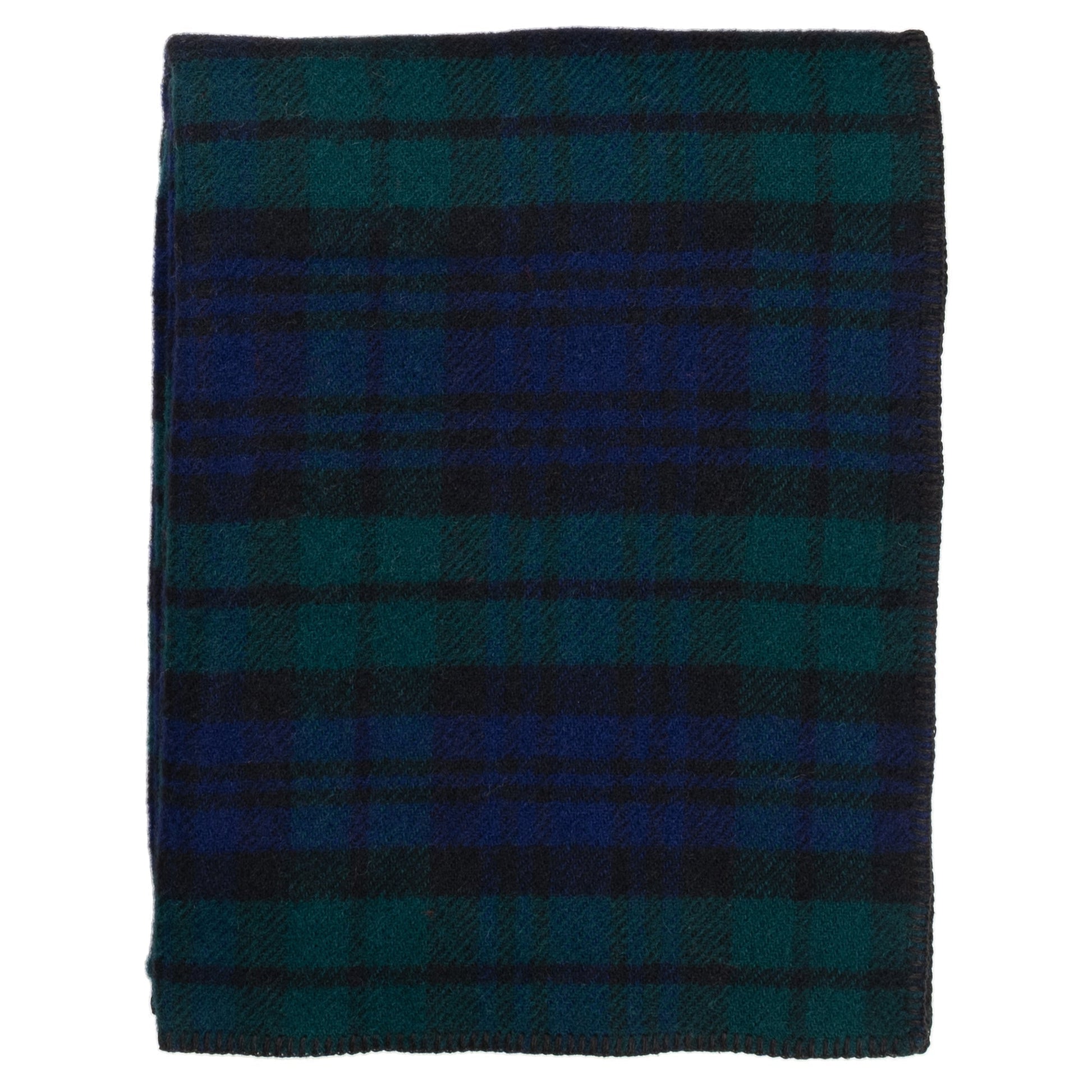 Prince of Scots Highland Tweeds BIG Throw ~ Black Watch ~-Throws and Blankets-810032752996-BIGThrowBlackWatch-Prince of Scots