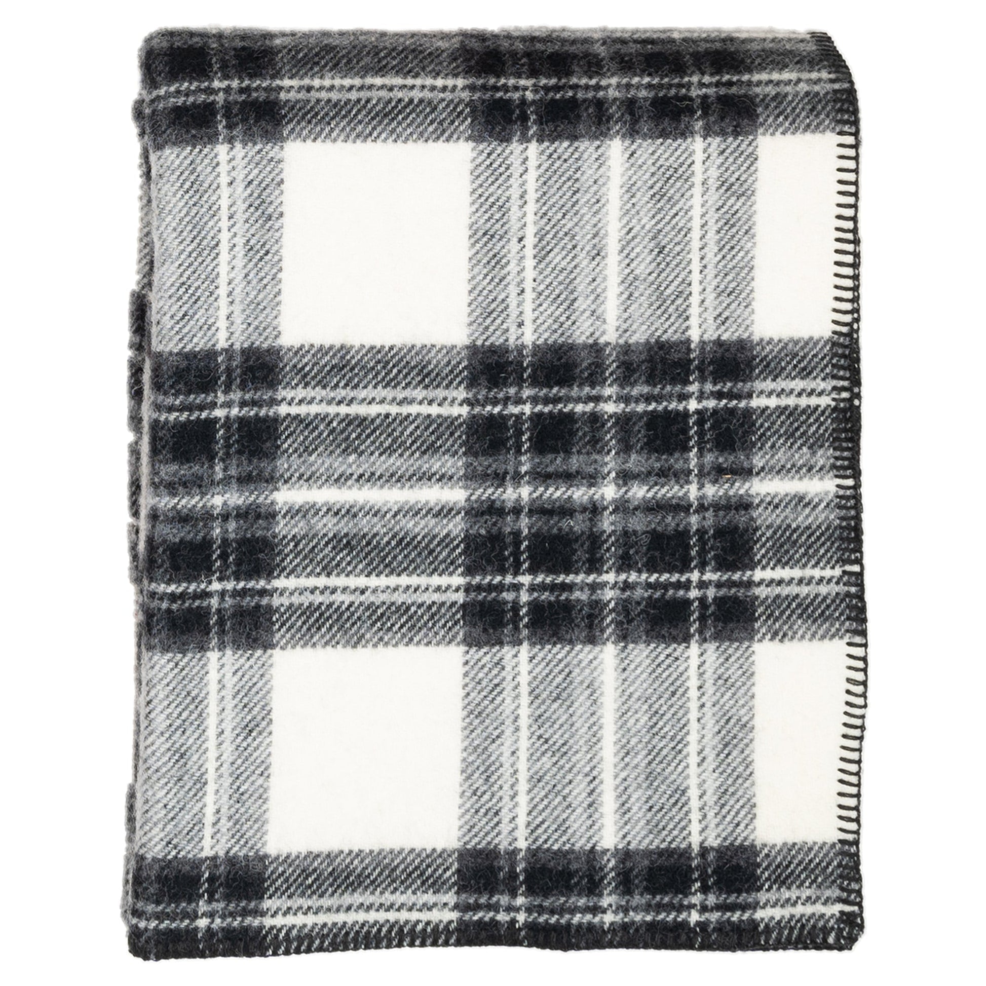 Prince of Scots Highland Tweeds BIG Throw ~ Dress Grey Stewart ~-Throws and Blankets-810032752989-BIGThrowDressGreyStewart-Prince of Scots