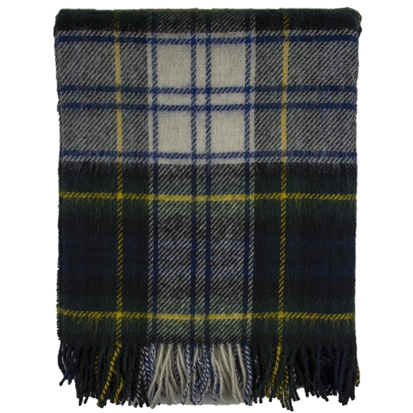 Prince of Scots Highland Tweed Pure New Wool Throw (Dress Gordon)-Throws and Blankets-Prince of Scots-810032752088-J4050028-14-Prince of Scots