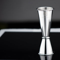 Japanese-Style Double Sided Cocktail Jigger (Silver Mirror)