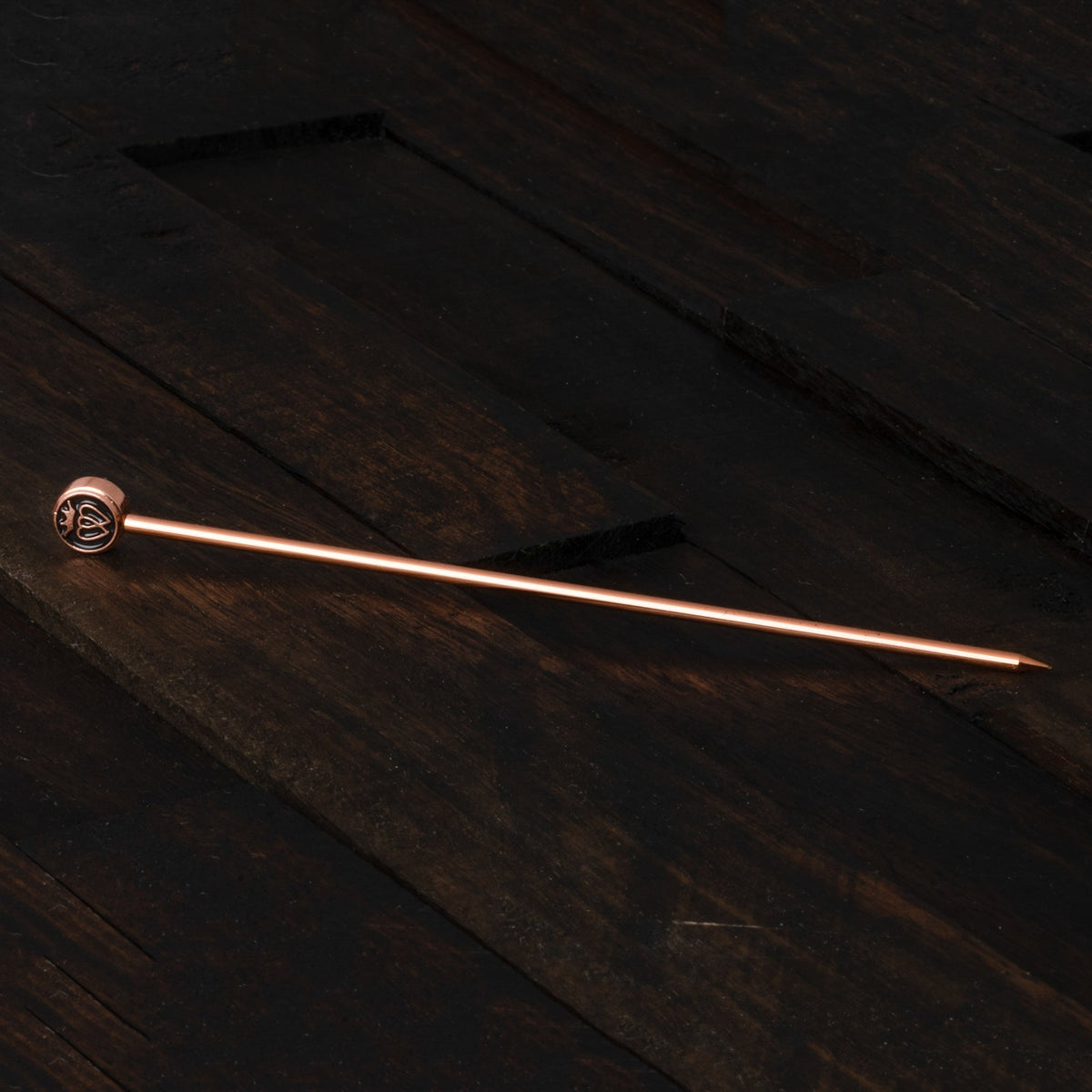 Prince of Scots Luckenbooth 8-Pack XL-Cocktail Picks (Copper in Gift Box)-Barware-810032752934-CopperLogoPick-Prince of Scots