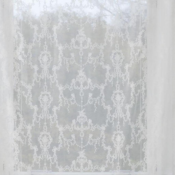 Premium Sheer Panels: The Linda - Ivory-Home Gifts-634934464012-Prince of Scots-Prince of Scots