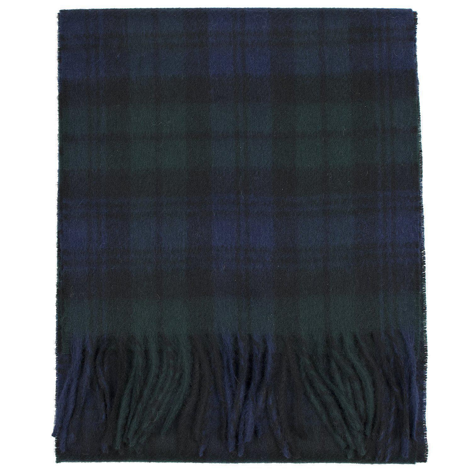 Prince of Scots Merino Lambswool Tartan Scarf (Black Watch)-Gifts-Prince of Scots-00810032750701-PrinceScarf02-Prince of Scots