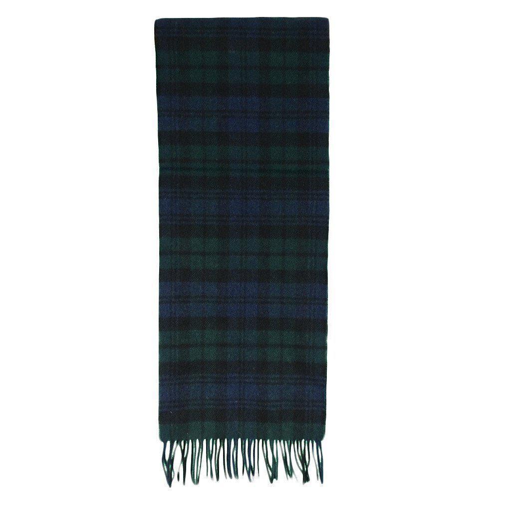 Prince of Scots Merino Lambswool Tartan Scarf (Black Watch)-Gifts-Prince of Scots-00810032750701-PrinceScarf02-Prince of Scots