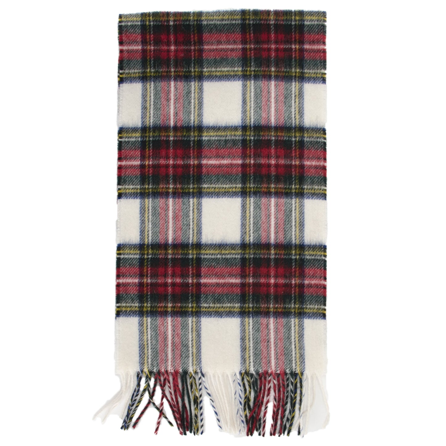 Prince of Scots Merino Lambswool Tartan Scarf (Dress Stewart)-Gifts-Prince of Scots-00810032750671-PrinceScarf14-Prince of Scots