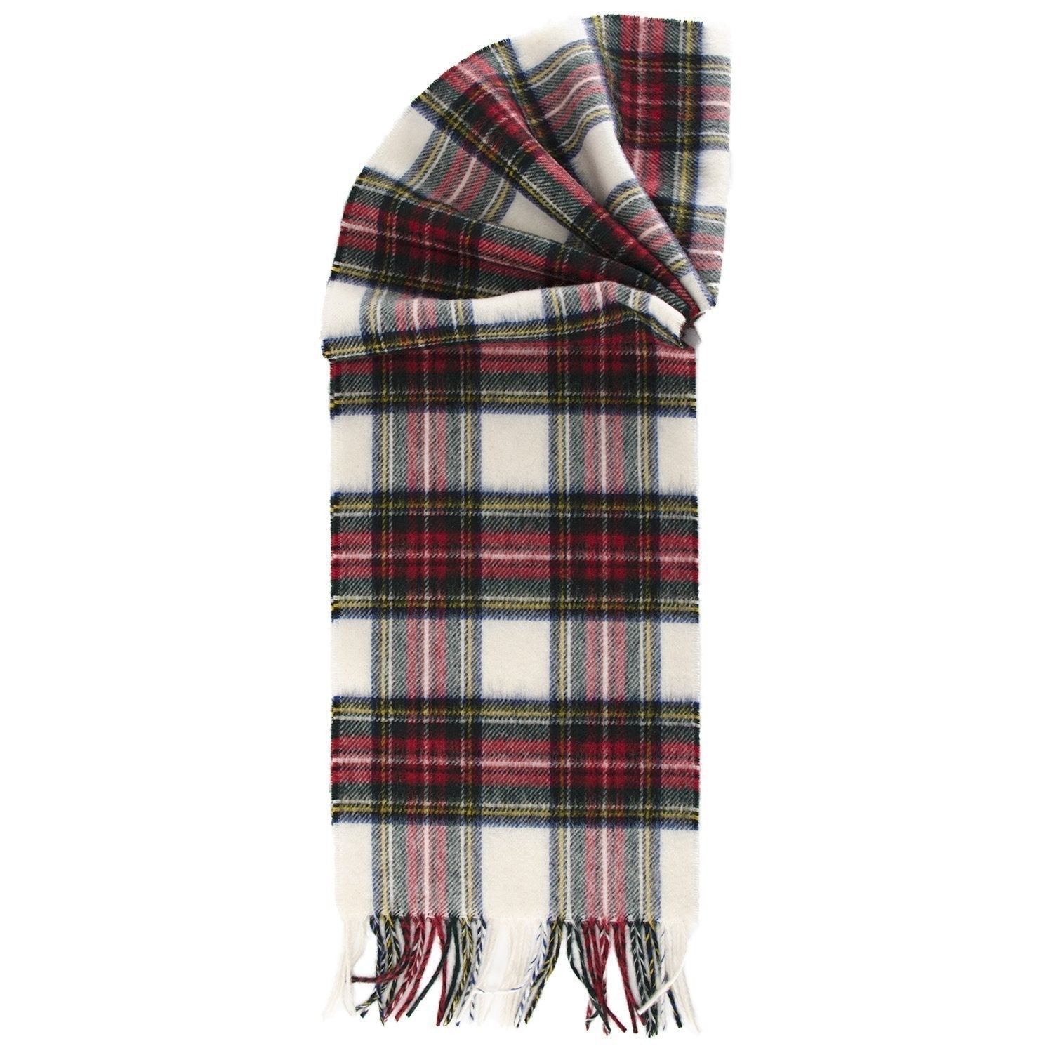 Prince of Scots Merino Lambswool Tartan Scarf (Dress Stewart)-Gifts-Prince of Scots-00810032750671-PrinceScarf14-Prince of Scots