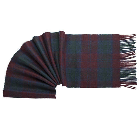 Prince of Scots Merino Lambswool Tartan Scarf (Lindsay)-Gifts-Prince of Scots-00810032750725-PrinceScarf05-Prince of Scots