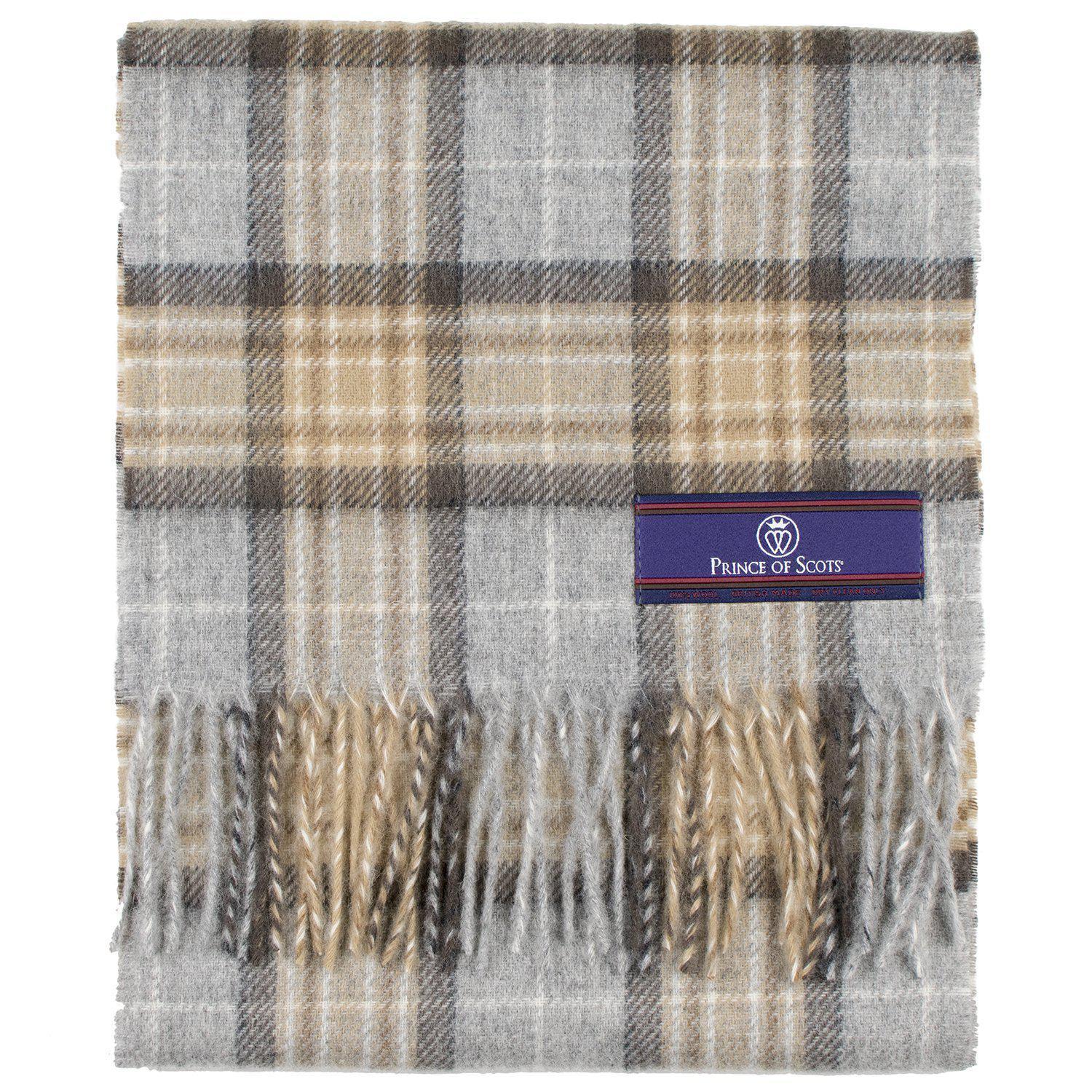 Prince of Scots Merino Lambswool Tartan Scarf (McKellar)-Gifts-Prince of Scots-00810032750732-PrinceScarf10-Prince of Scots