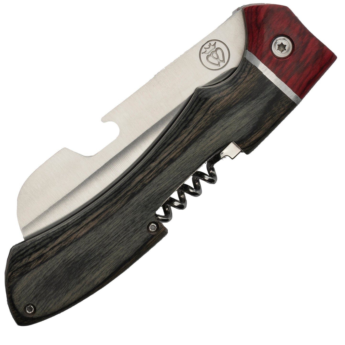 Prince of Scots Picnic Knife | Folding Knife | Premium Steel, Wine & Bottle Opener, Scalloped Edge Blade, Large Handle-Barware-00810032752576-PicnicKnife-Prince of Scots